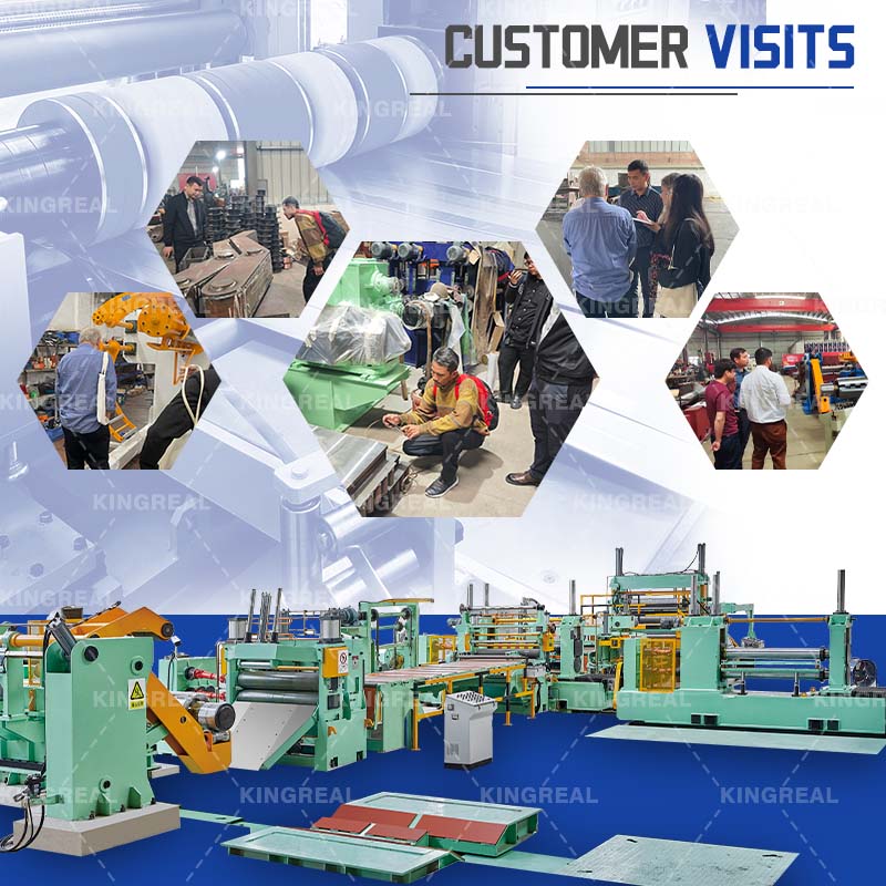 BRUTE STEEL SLITTER's offline factory visit service