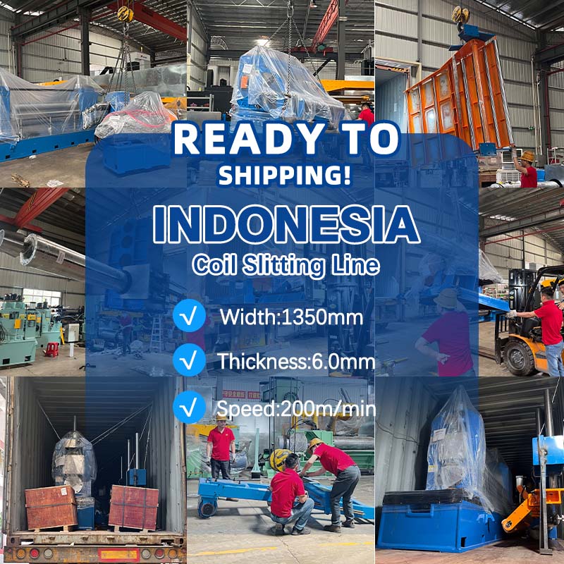 New Case : Heavy Gauge Coil Slitting Line To Indonesia