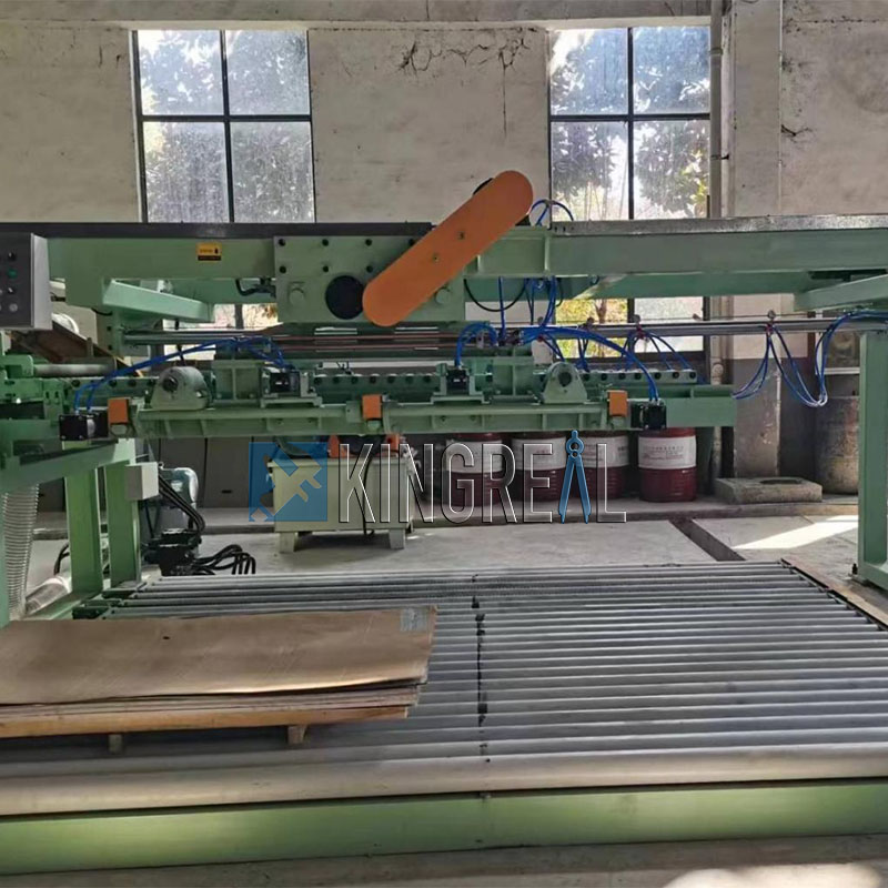 rotary shearing cut to length line