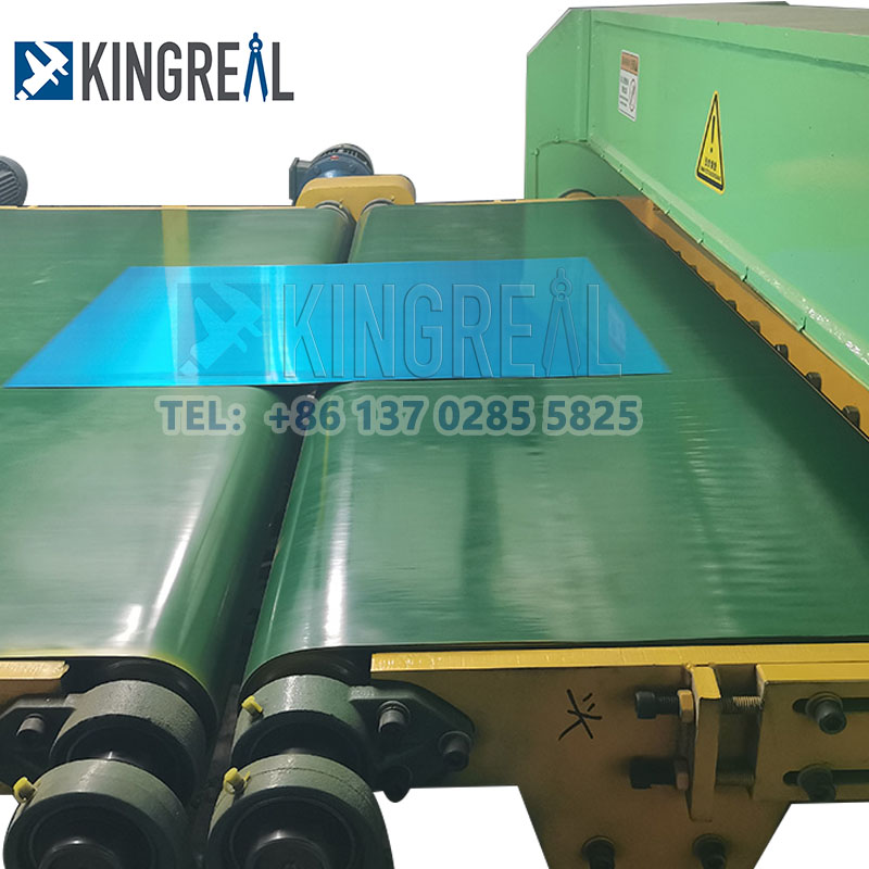 Steel Metal Coil Longitudinal Cut To Length Line