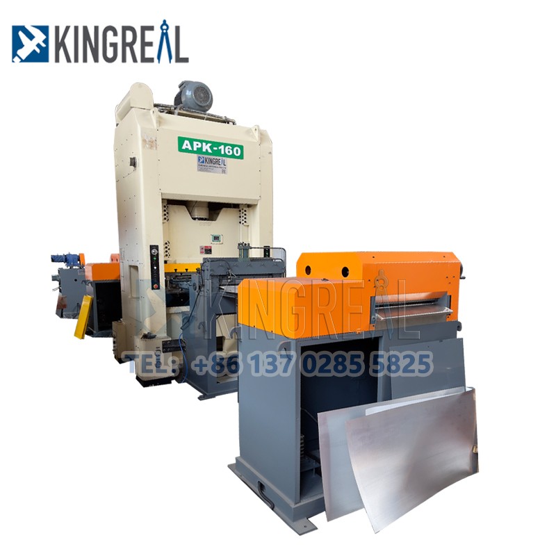 Metal Baguette Tray Perforated Punching Making Machine
