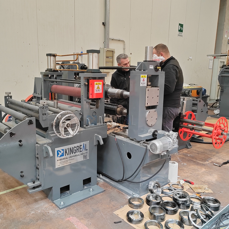 heavy gauge coil slitting machine