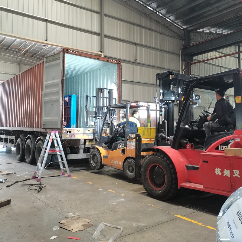 Cut to length line shipped to Indonesia