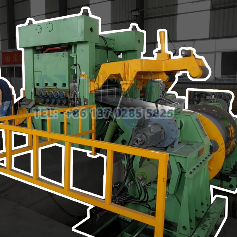 heavy gauge cut to length line