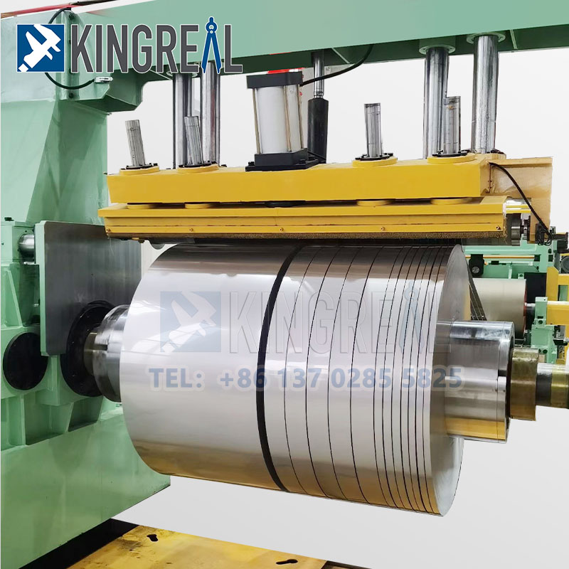 High Quality Metal Sheet Recoiler Line For Slitting Machine
