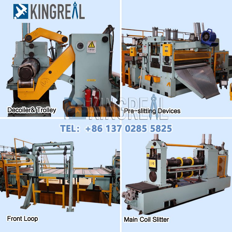 Double Slitter head Coil Slitting Machine