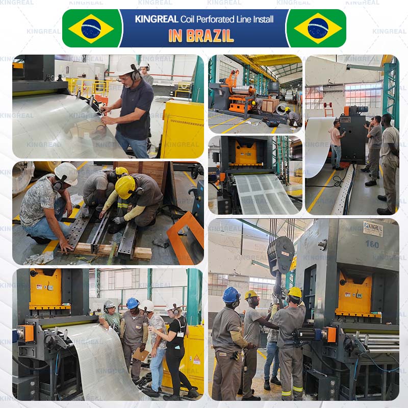 BRUTE Installation Case: Coil Perforating Line In Brazil