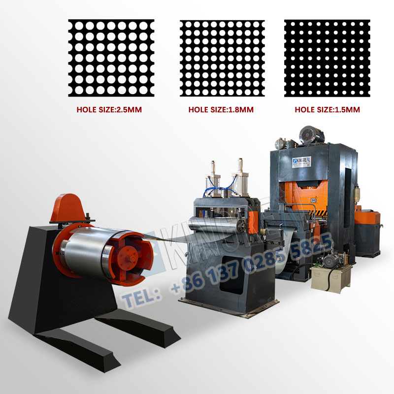 sheet metal perforation line