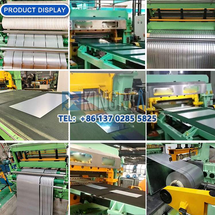 Combined Slitting and Cut To Length Line