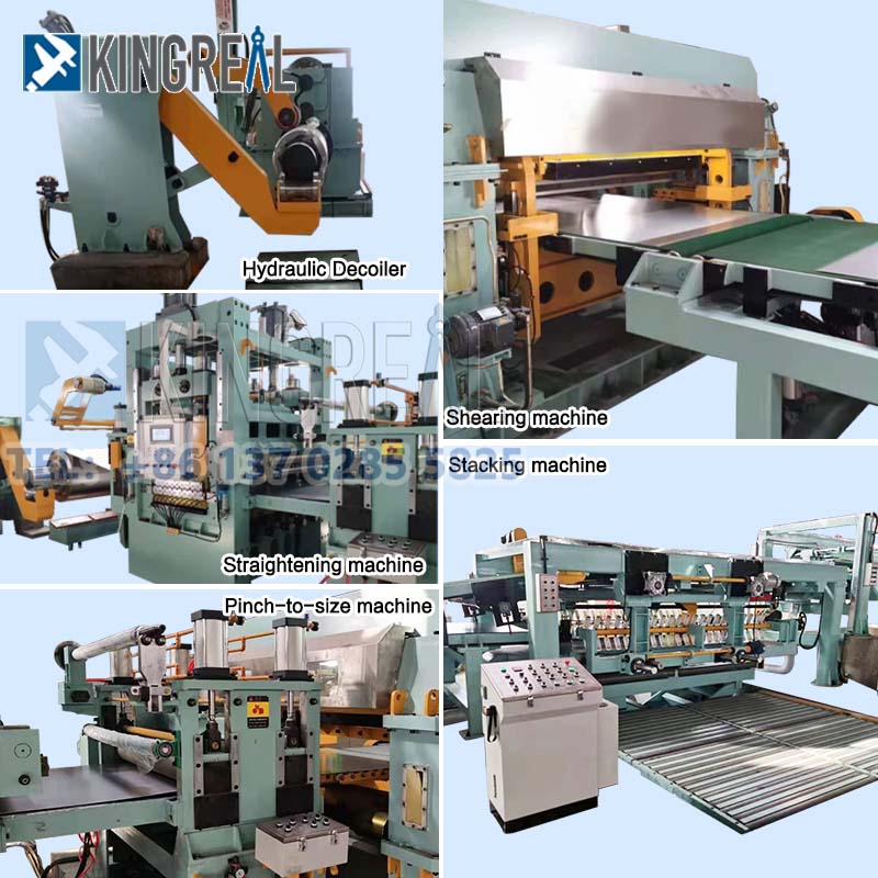 Leveling And Cross Cutting Production Line
