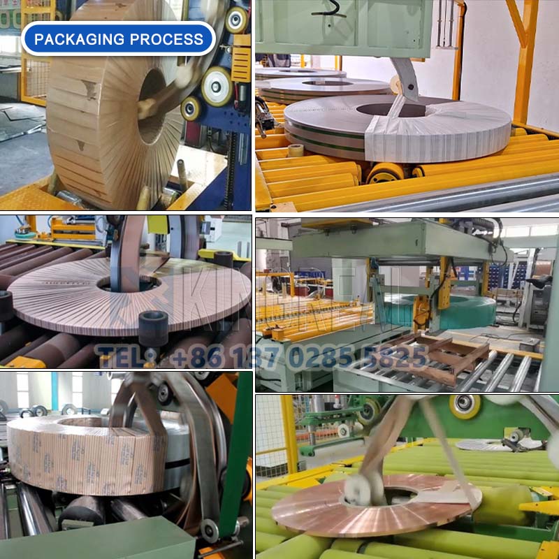 Automatic Steel Coil Package Line
