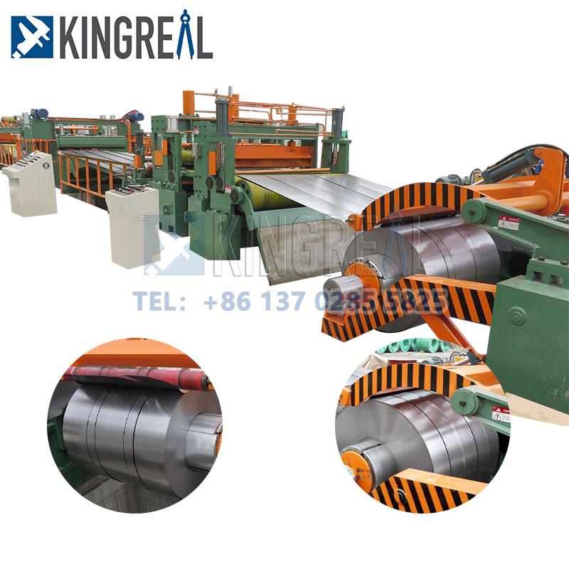 Sheet Metal Coil Slitting Rewinder Machine