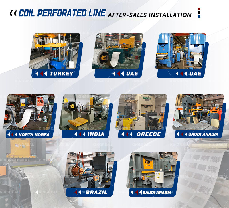 metal sheet perforation machine