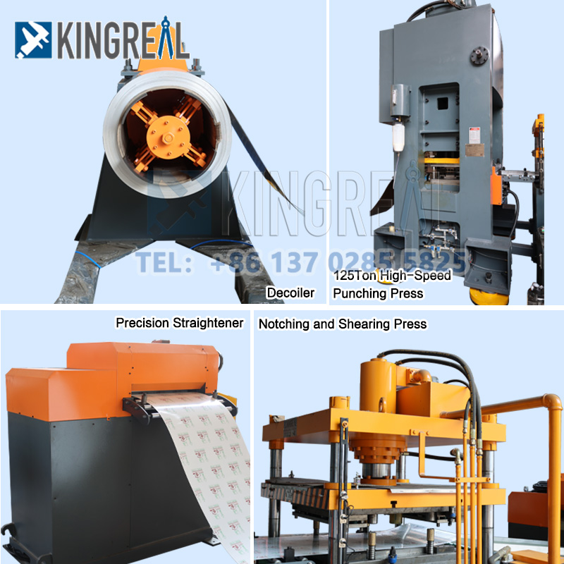 Metal Ceiling Tile Perforation Line