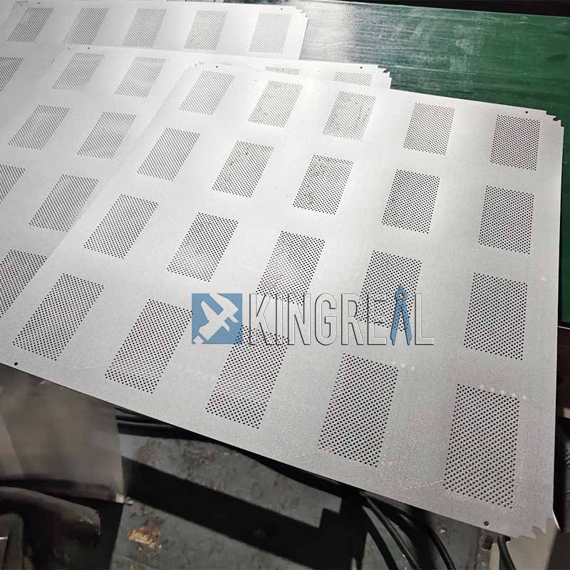 coil to coil perforation line