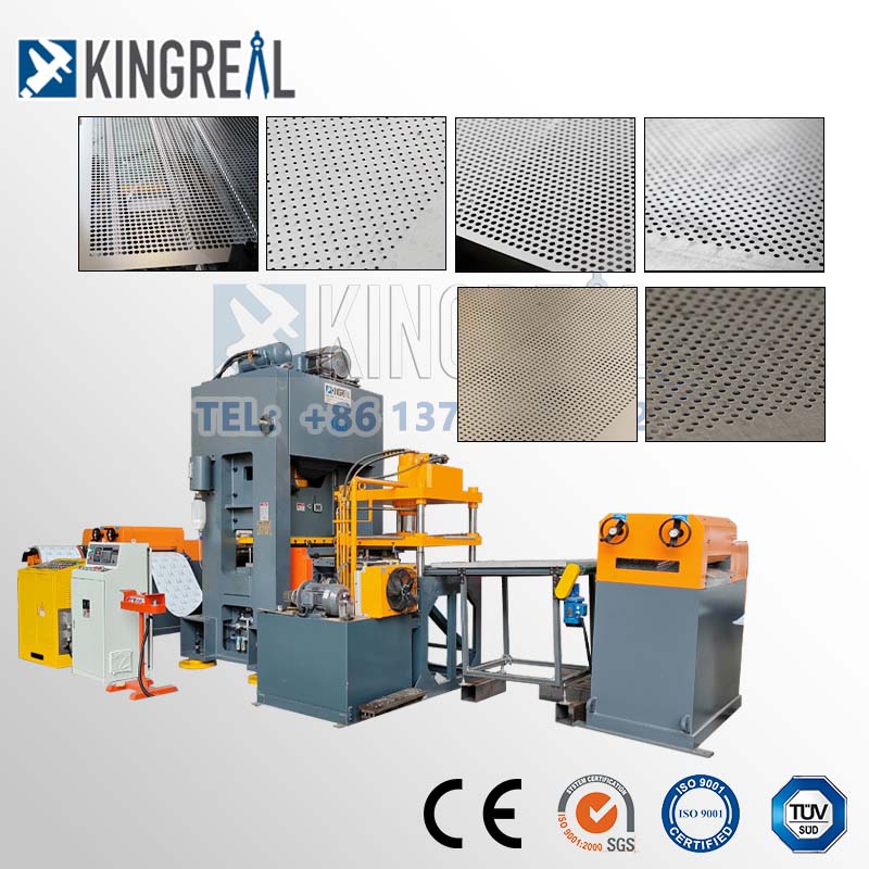 Metal Ceiling Tile Perforation Line