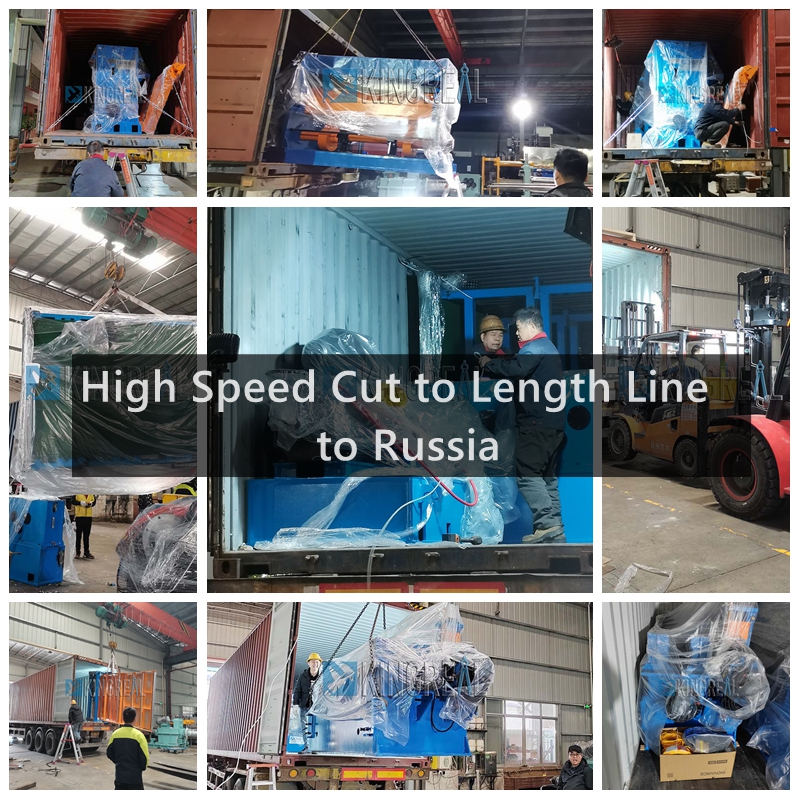 Case：High Speed Cut to Length Line to Russia