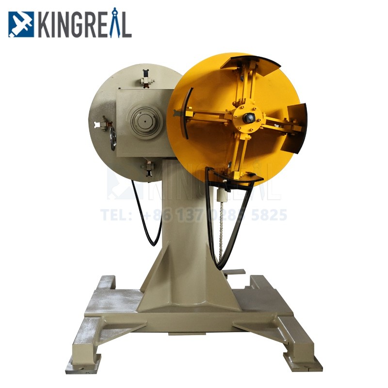 Double Head Hydraulic Decoiler For Coil Feeder